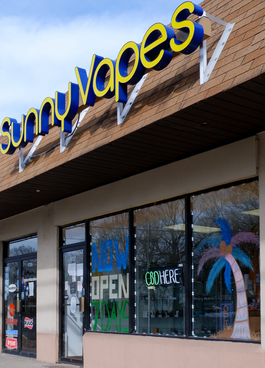 We are excited to celebrate our 7th anniversary this year! Sunny Vapes